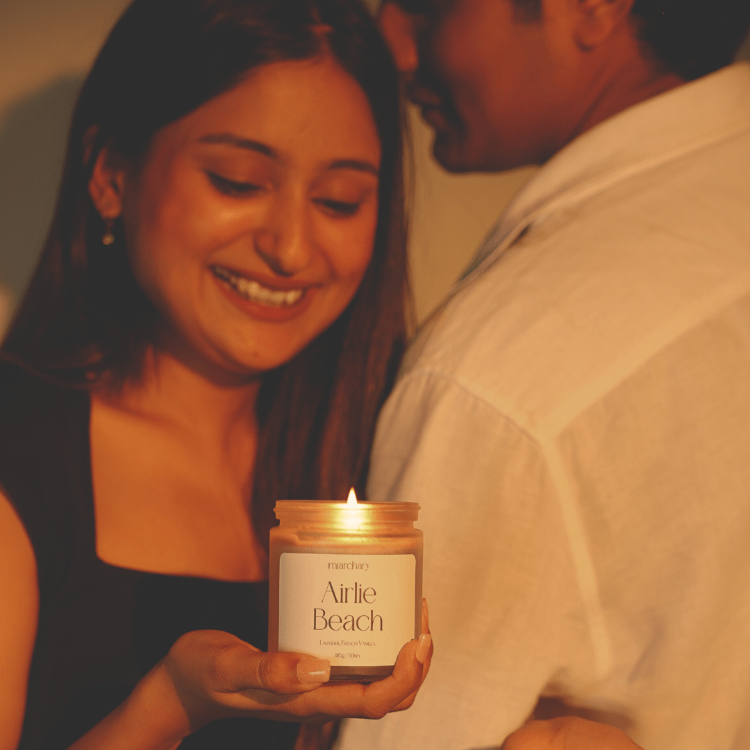 Airlie Beach - Lavender Vanilla Soy Scented Candles - Miarchary