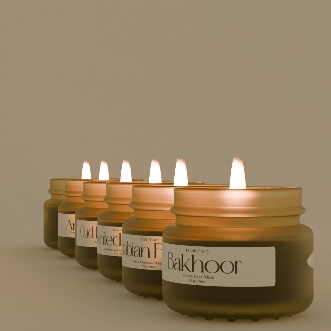 Miarchary Scented Candles - Set of 6 - Miarchary